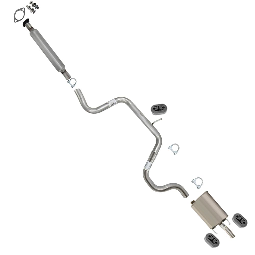 Exhaust Resonator & Muffler Kit for Grand Prix 3.8L 2005–2008