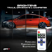 White LED Underglow Light Kit with Remote Control