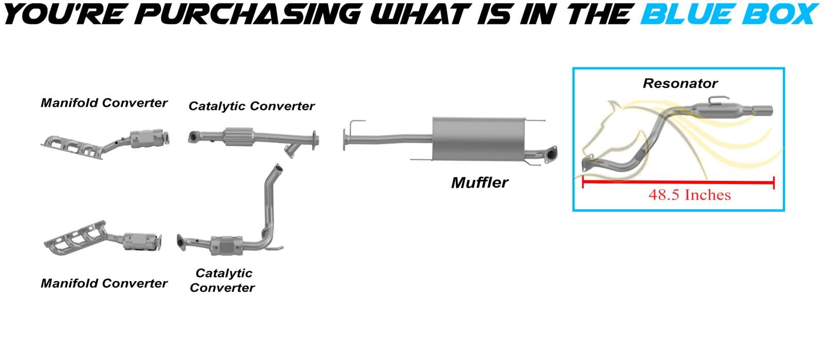 Stainless Steel Tailpipe for 4Runner & GX460