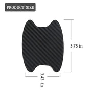 Carbon Fiber Car Door Handle Protector Stickers
