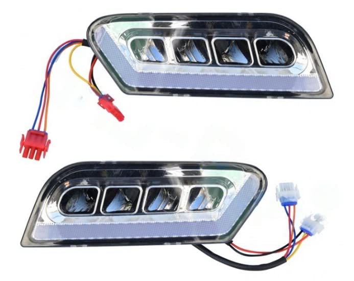 Deluxe LED Light Kit for Club Car Tempo Golf Carts