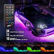 Aluminum LED Underglow Kit with Remote Control