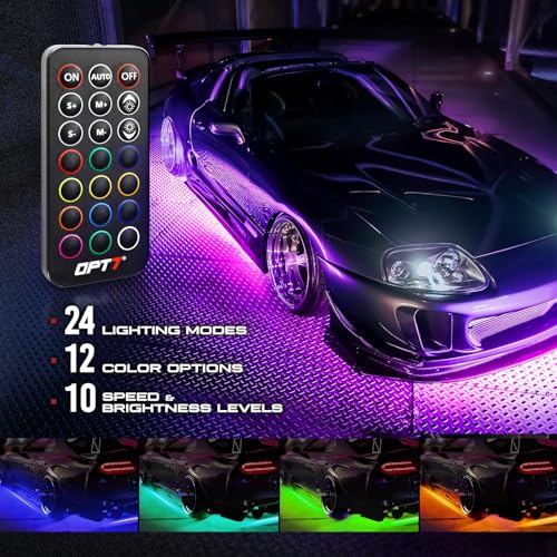 Aluminum LED Underglow Kit with Remote Control