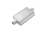 Dual Chamber Performance Muffler 17.5" Silver