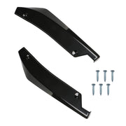 2PCS Universal Rear Bumper Canard Protectors