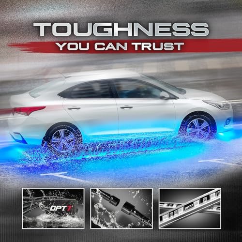 Aluminum LED Underglow Kit with Remote Control