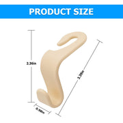 Leather Car Seat Back Hanger Hooks