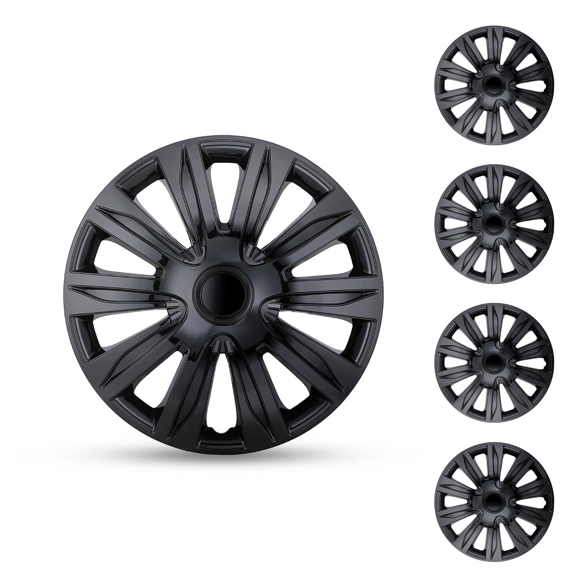 4-Pack Universal Wheel Rim Cover Hubcaps 13–16"