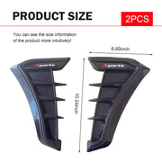 2PCS Universal Shark Gill Fender Side Vents