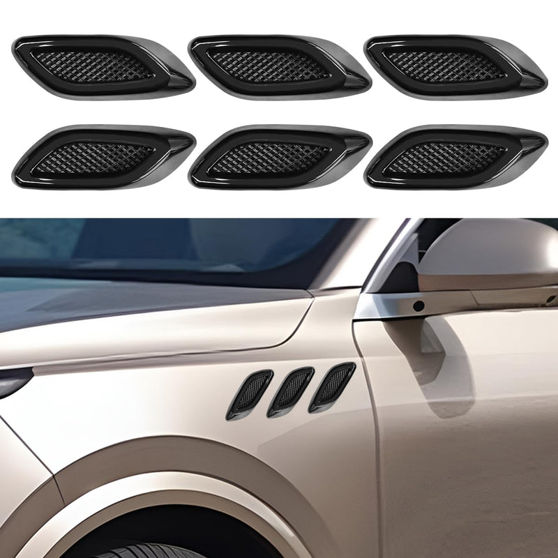 ABS Hood Side Vent Trim Stickers
