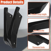 2PCS Universal Rear Bumper Diffuser Canards
