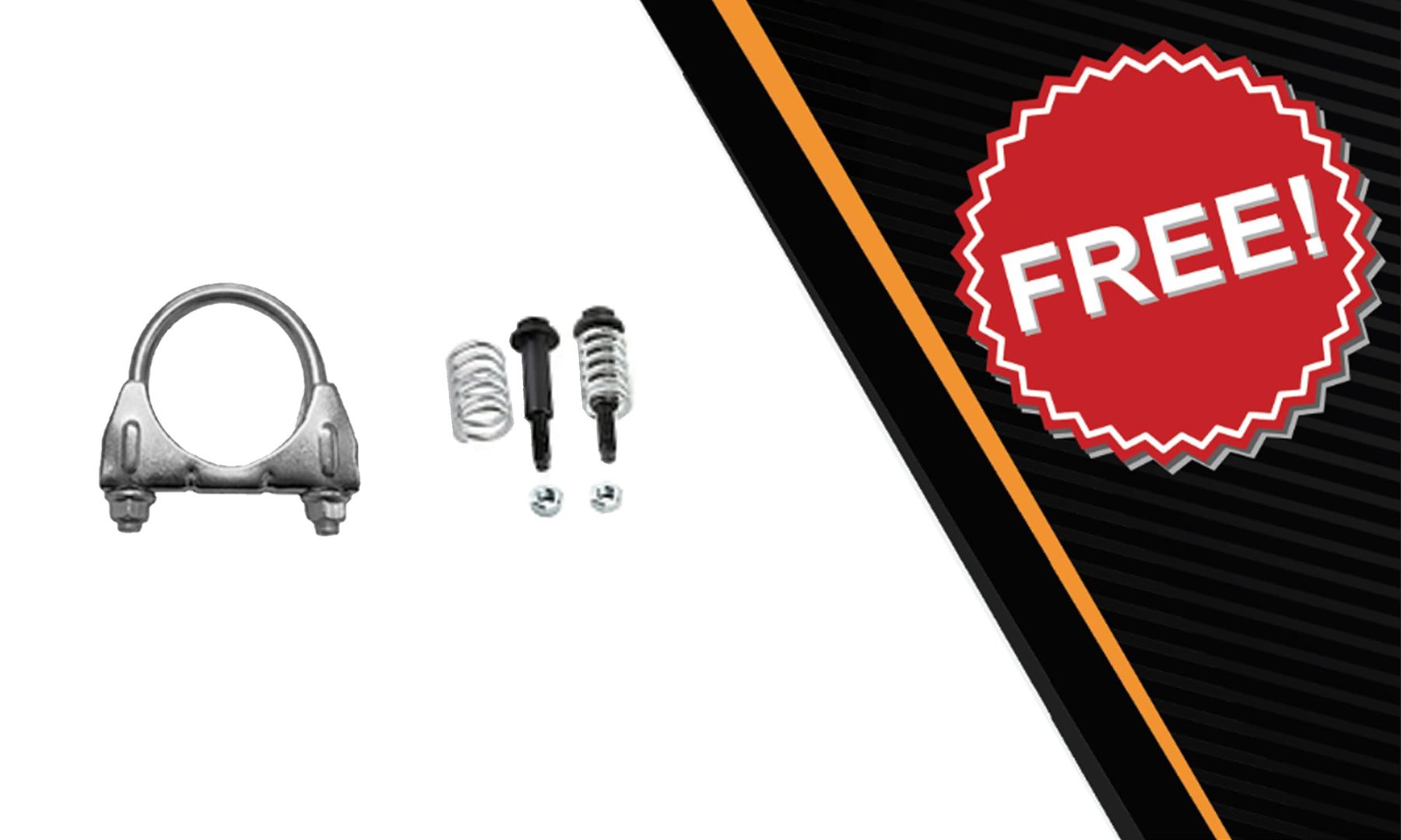 Stainless Steel Exhaust Kit for CR-V 2.4L 2005–2006