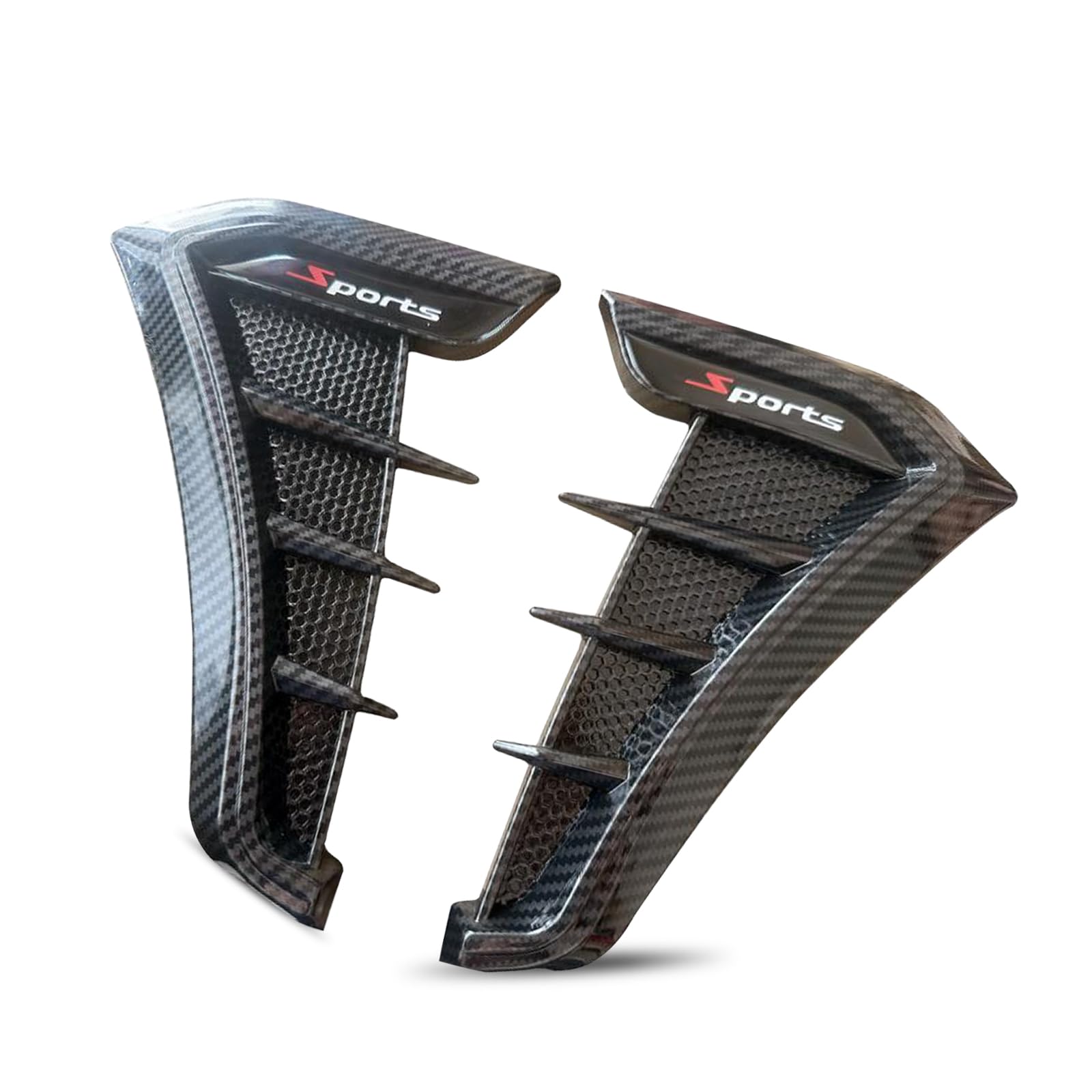 2PCS Universal Shark Gill Fender Side Vents