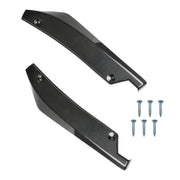 2PCS Universal Rear Bumper Canard Protectors