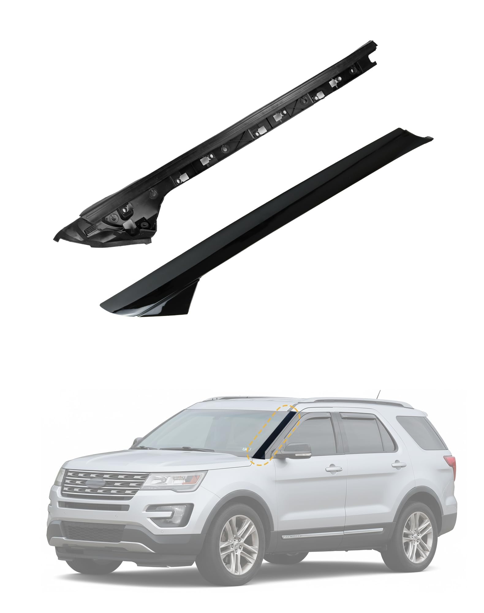 Flecto Door Molding Set