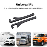 PU Leather Car Seat Gap Filler 2-Pack