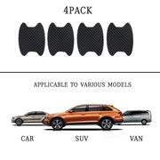 Carbon Fiber Car Door Handle Protector Stickers
