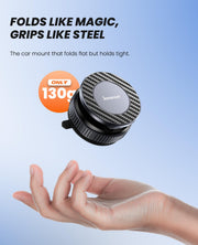Magnetic Foldable Car Phone Mount Holder 360° Adjustable
