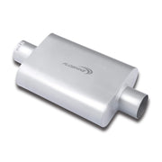 Dual Chamber Performance Muffler 17.5" Silver