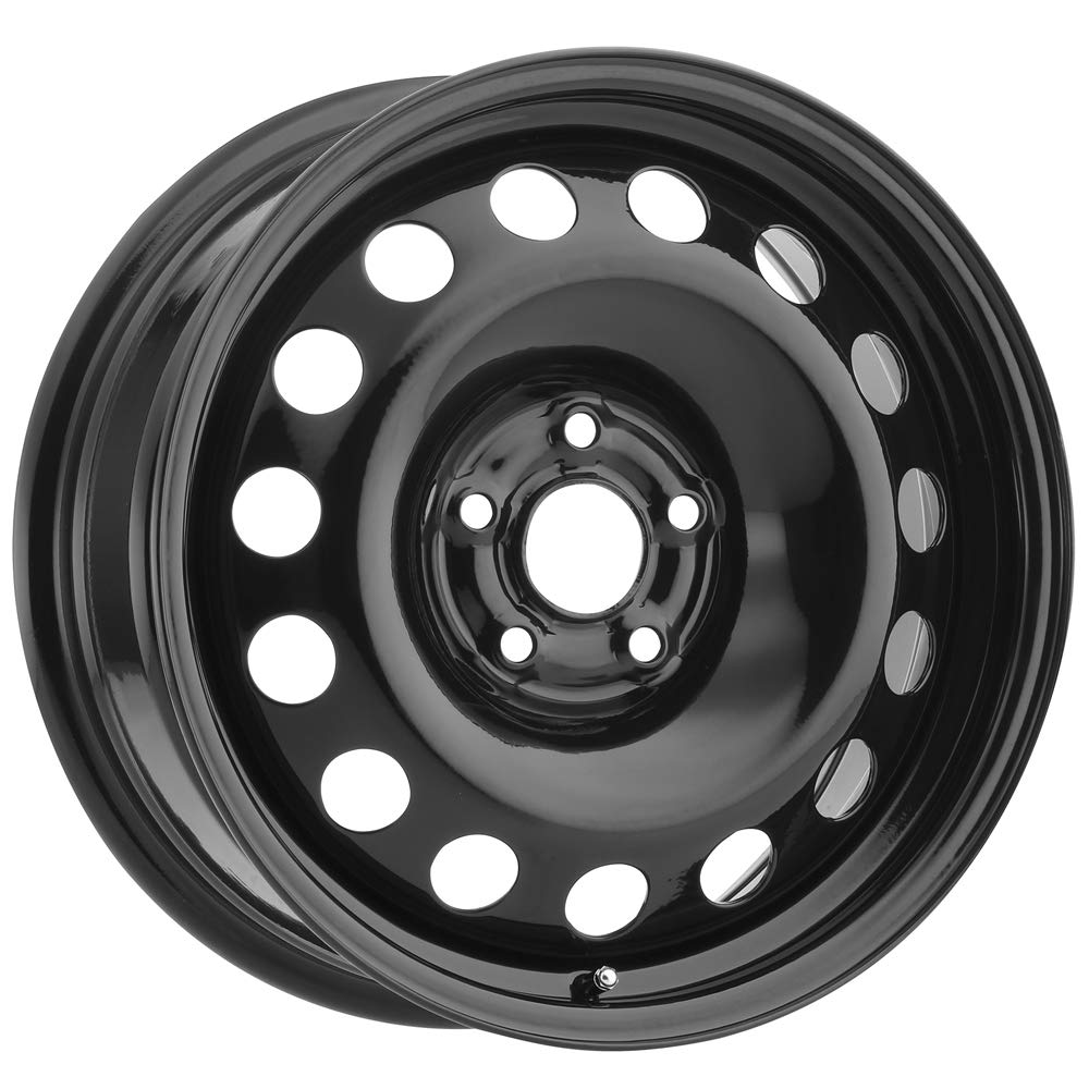 17x6.5" Matte Black Steel Wheel 5x4.5" Offset 39mm