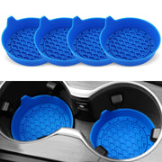 4PCS Universal Non-Slip Car Cup Coasters