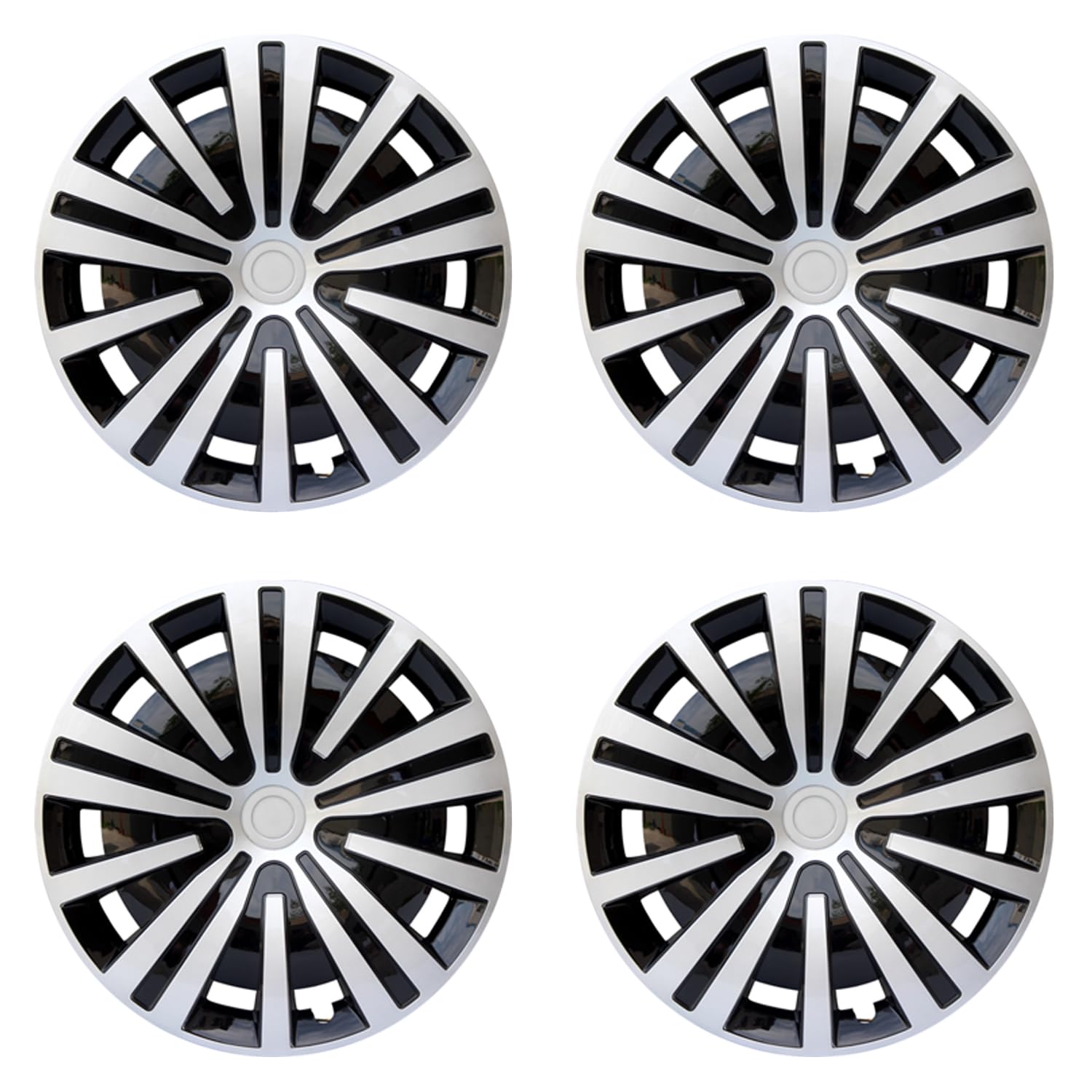 Aiqiying Universal Fit Hubcaps for Most Steel Wheel