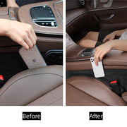 PU Leather Car Seat Gap Filler 2-Pack