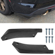 2PCS Universal Rear Bumper Diffuser Canards