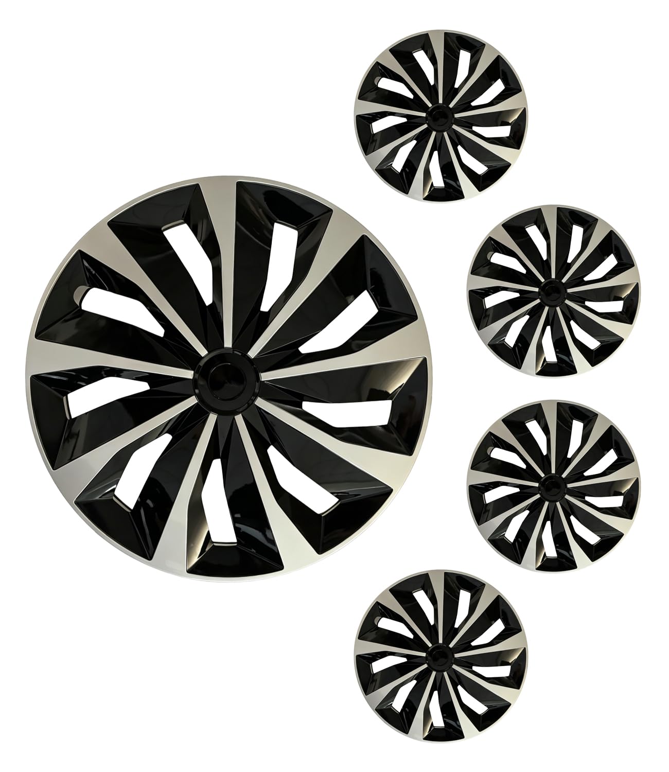 Aiqiying Universal Fit Hubcaps for Most Steel Wheel