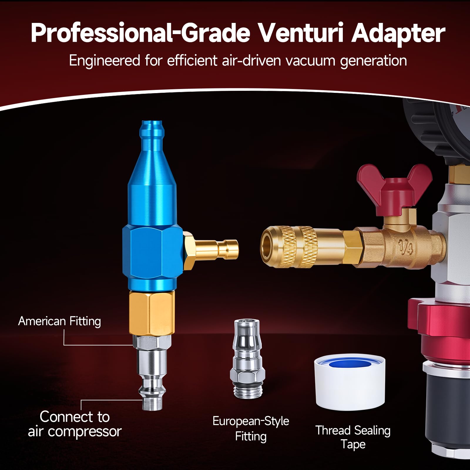 Radiator Coolant Vacuum Refill Kit
