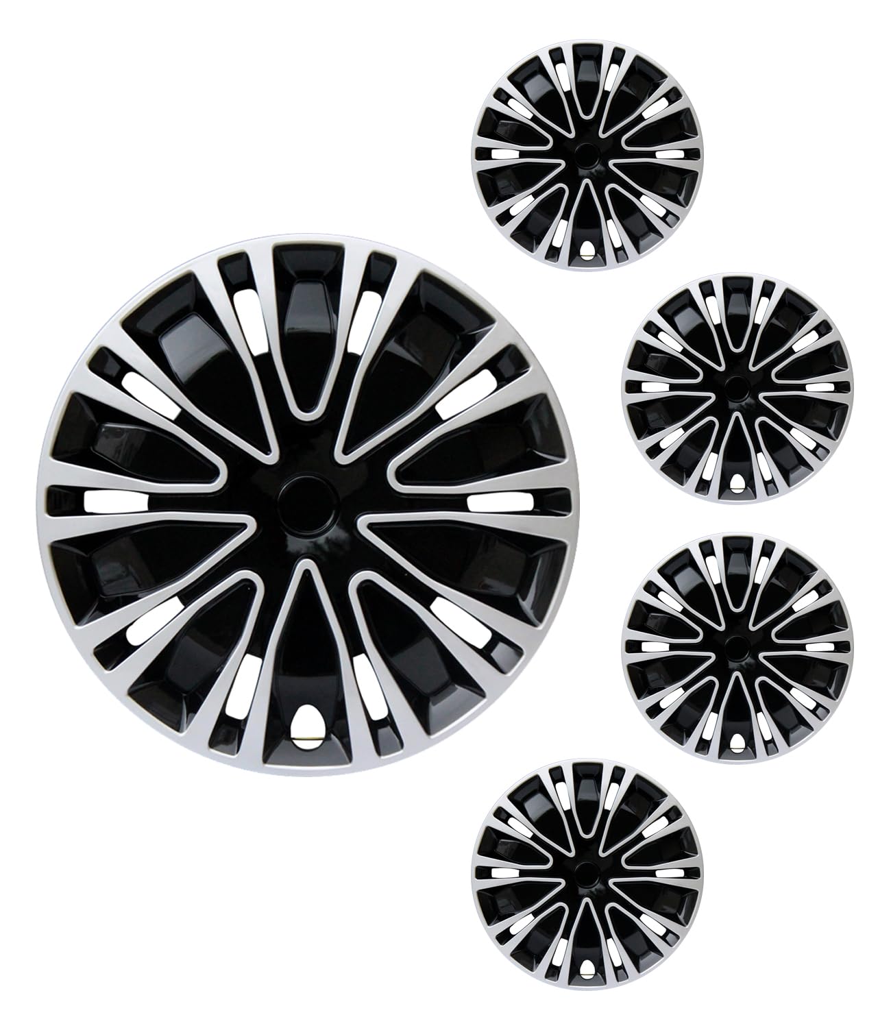 Aiqiying Universal Fit Hubcaps for Most Steel Wheel