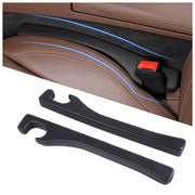 PU Leather Car Seat Gap Filler 2-Pack