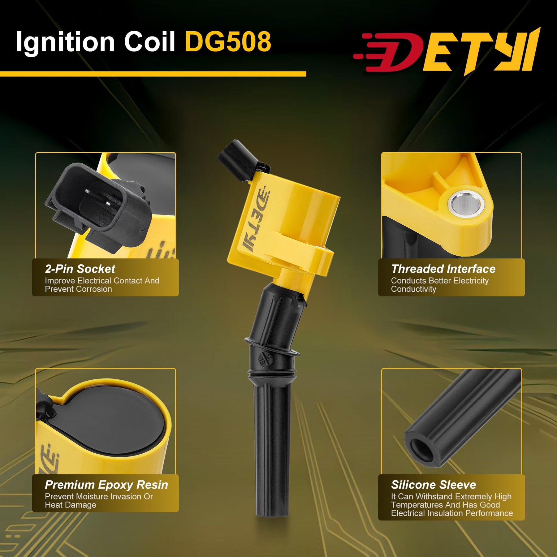High Performance Ignition Coil Pack Set