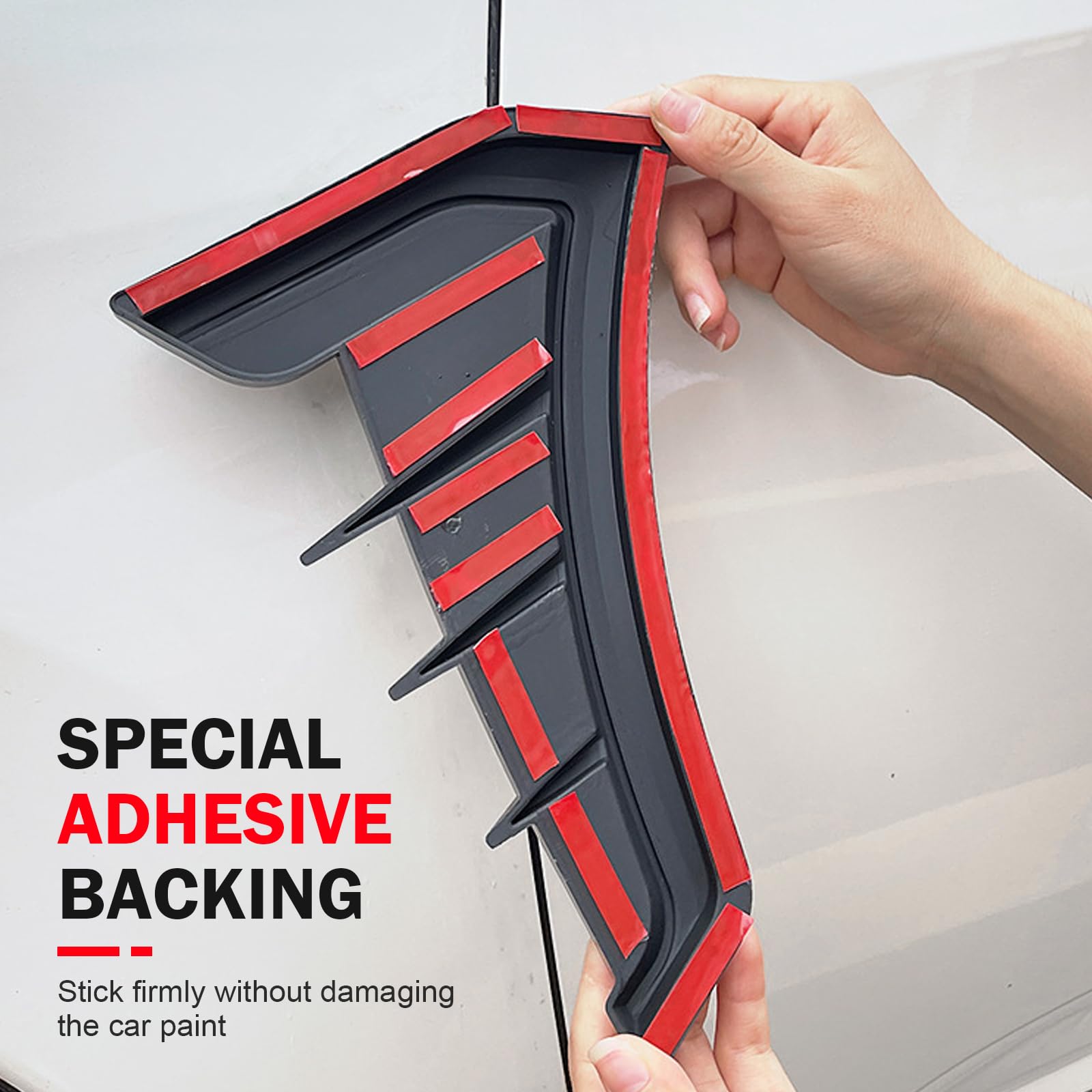 2PCS Universal Shark Gill Fender Side Vents