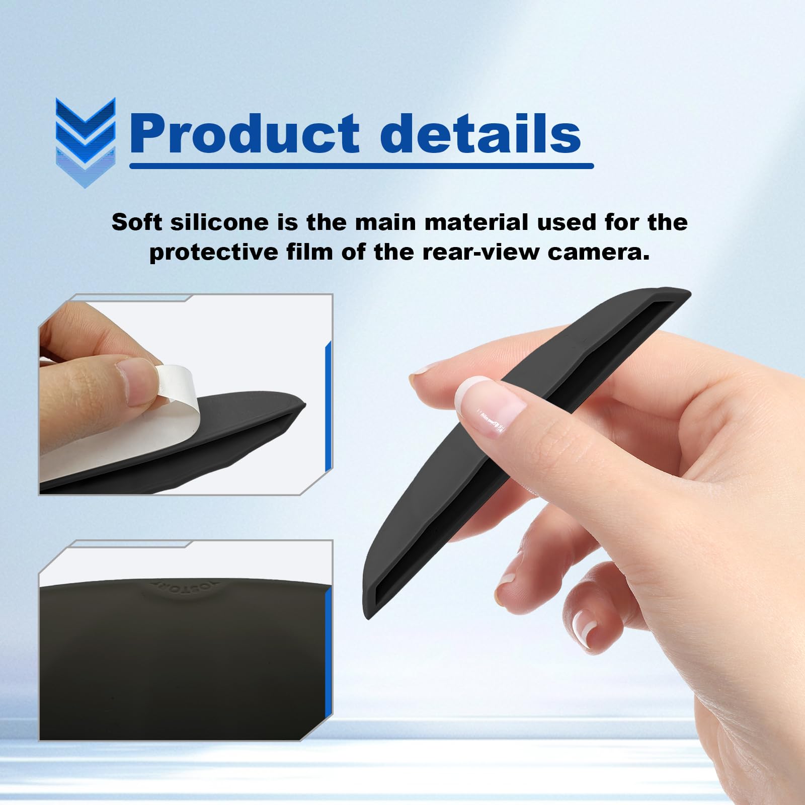 Backup Camera Rain Cover Protector Sticker