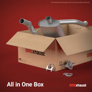 Exhaust System Kit for Wrangler 3.8L 2007–2011