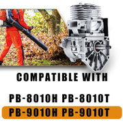 Backpack Blower Short Block Engine Assembly