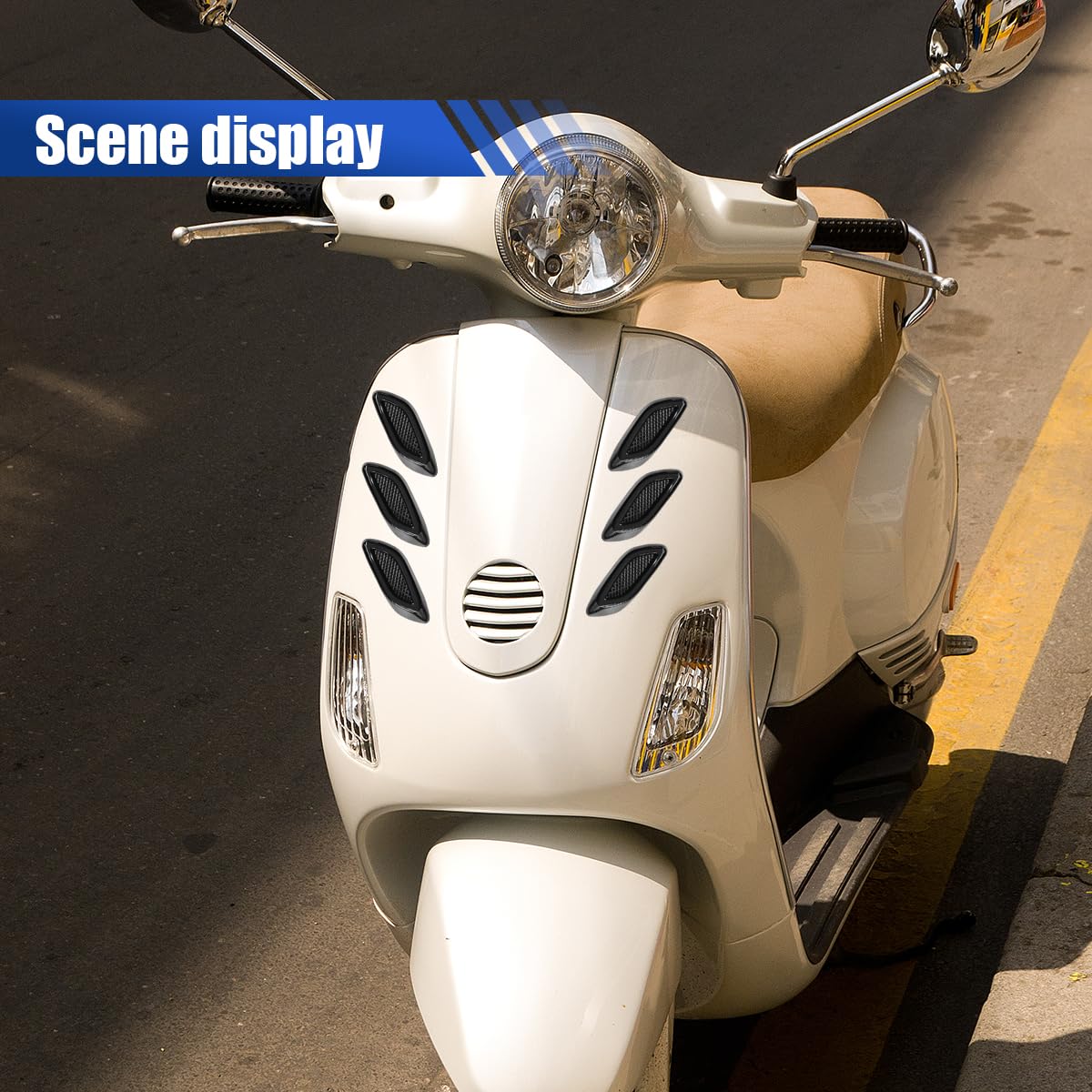 ABS Hood Side Vent Trim Stickers