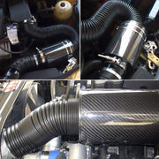 Universal Carbon Fiber Cold Air Intake Kit