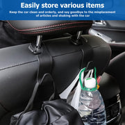 Leather Car Seat Back Hanger Hooks
