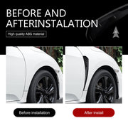 2PCS ABS Fender Side Vent Trim Stickers