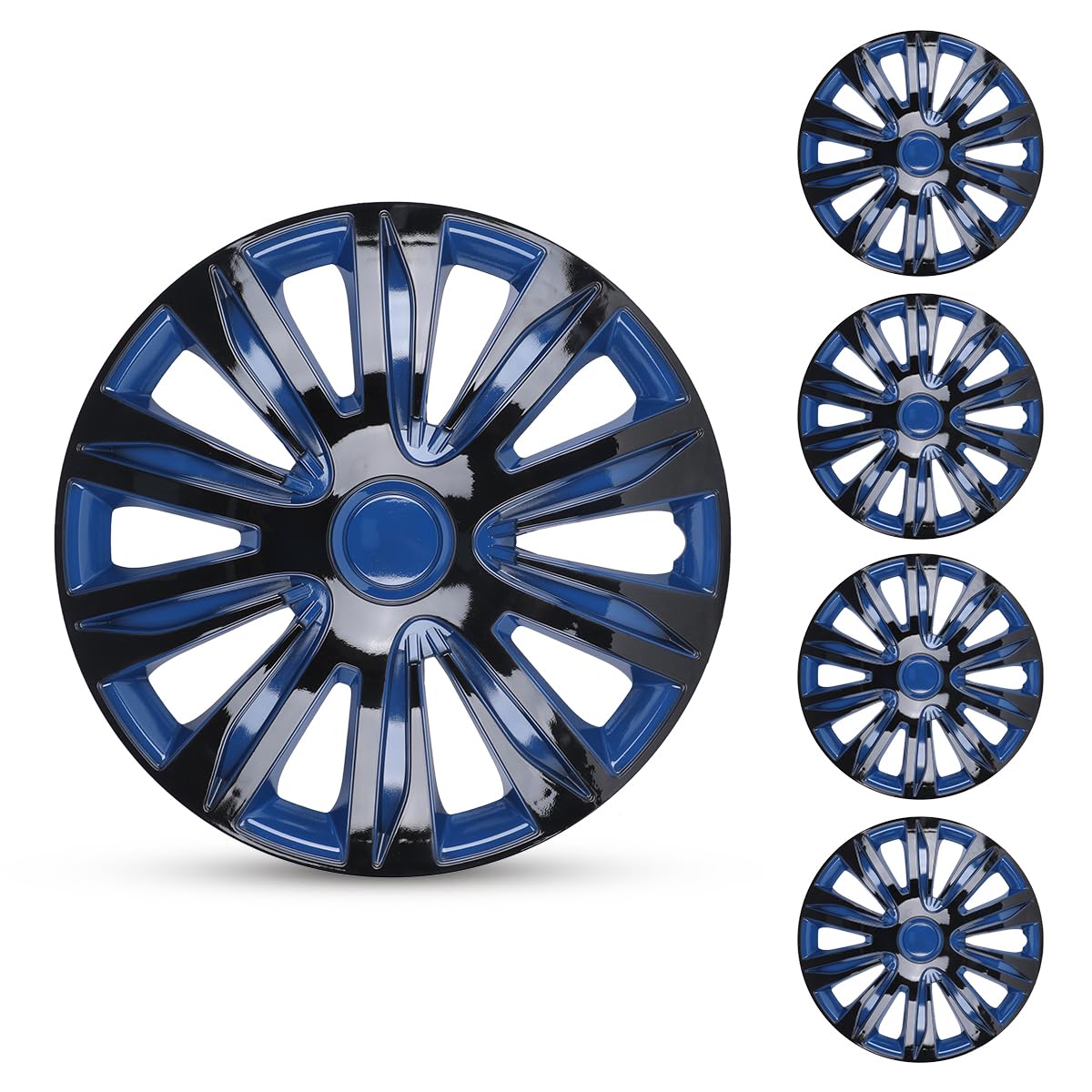 4-Pack Universal Wheel Rim Cover Hubcaps 13–16"