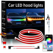 LED Hood Light Strip DRL Kit 12V Universal Car & Truck