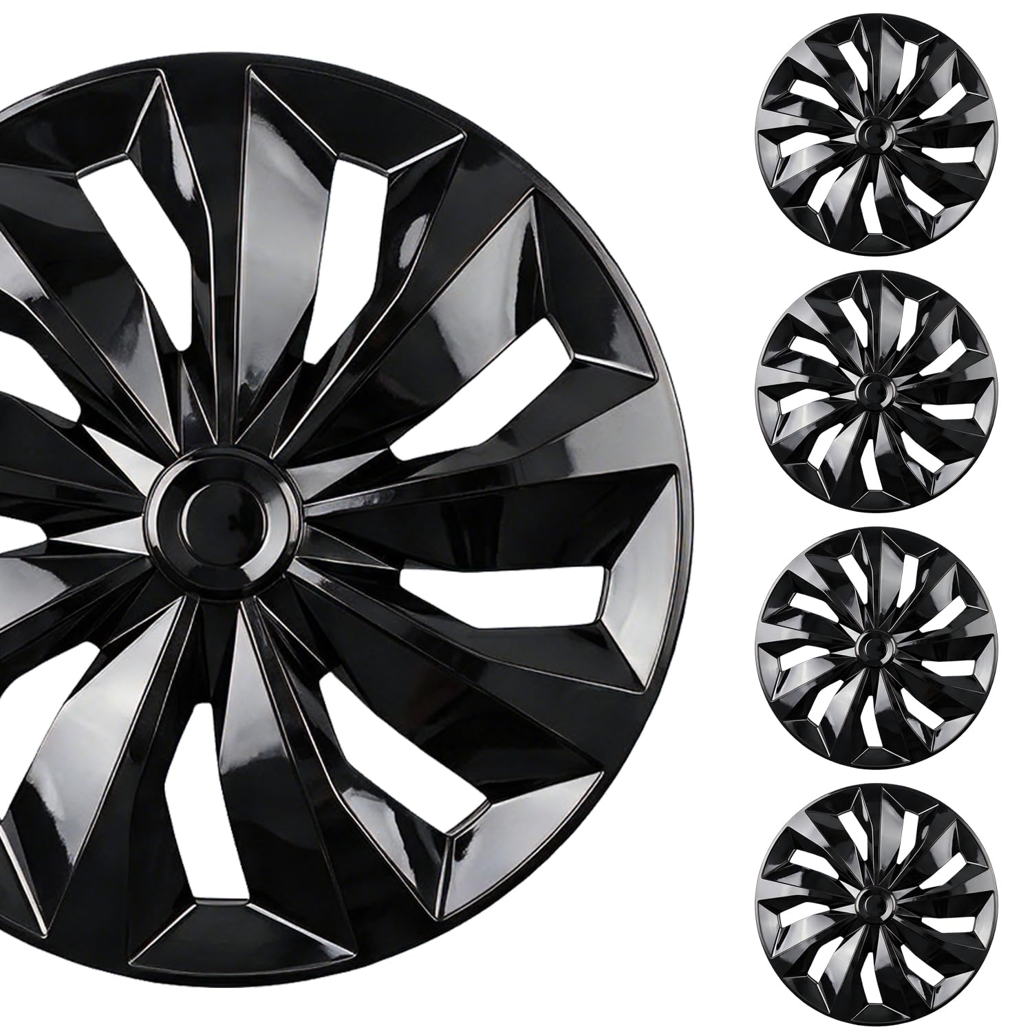 Aiqiying Universal Fit Hubcaps for Most Steel Wheel