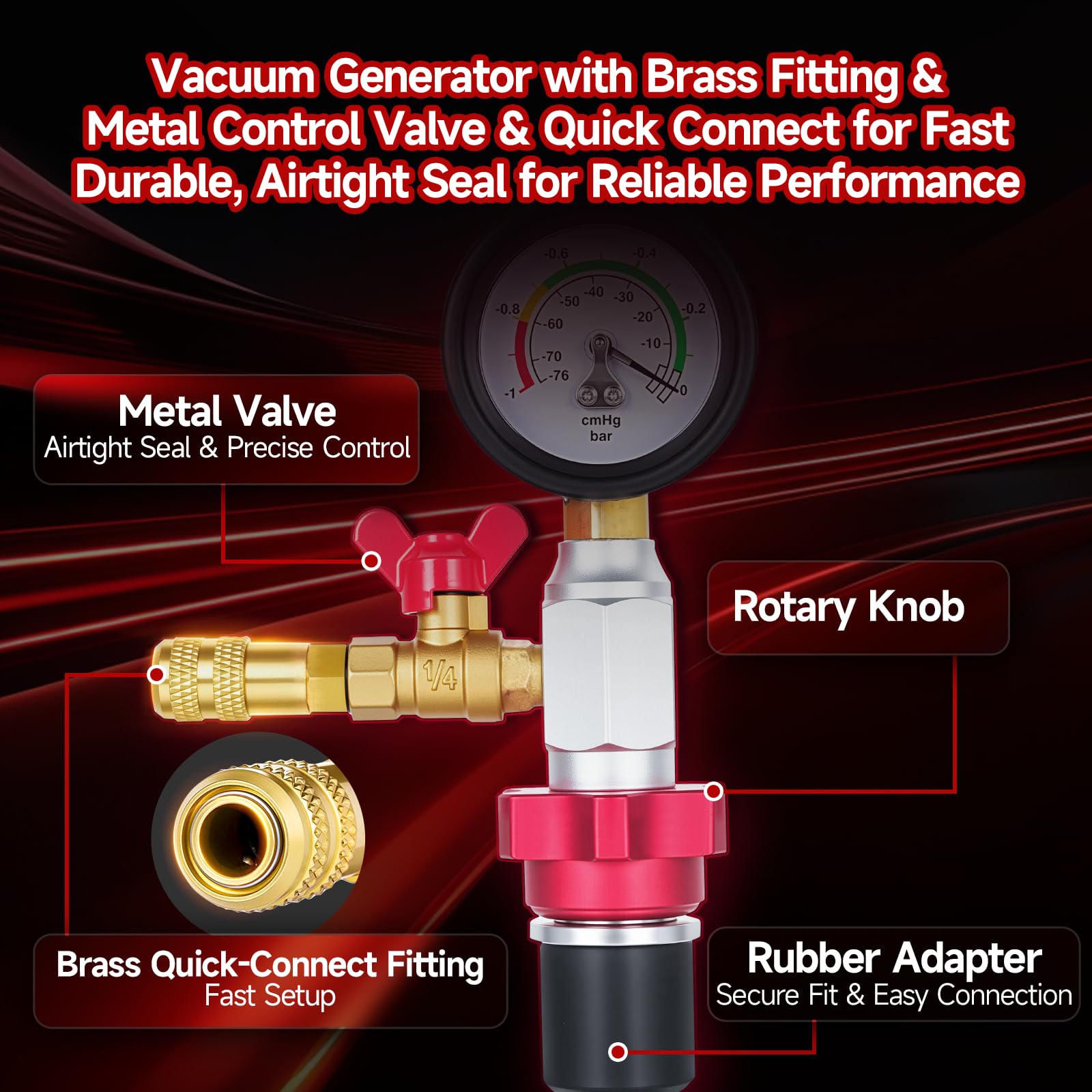 Radiator Coolant Vacuum Refill Kit
