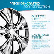 16" Universal Snap-On Wheel Covers Set of 4