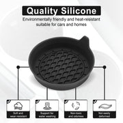 4PCS Universal Non-Slip Car Cup Coasters