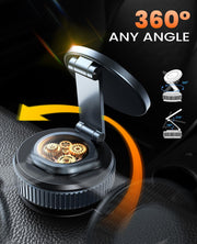 Magnetic Foldable Car Phone Mount Holder 360° Adjustable