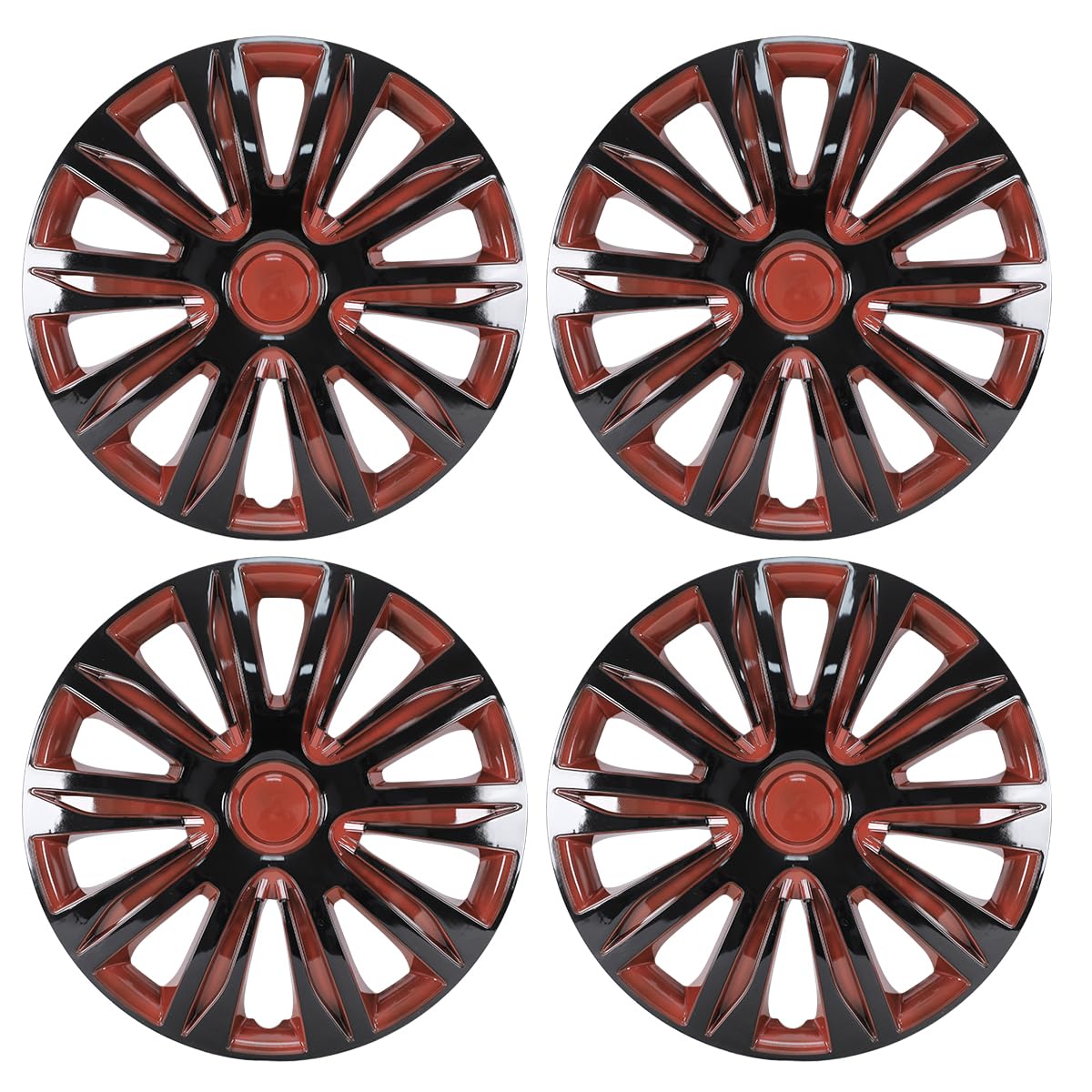 4-Pack Universal Wheel Rim Cover Hubcaps 13–16"