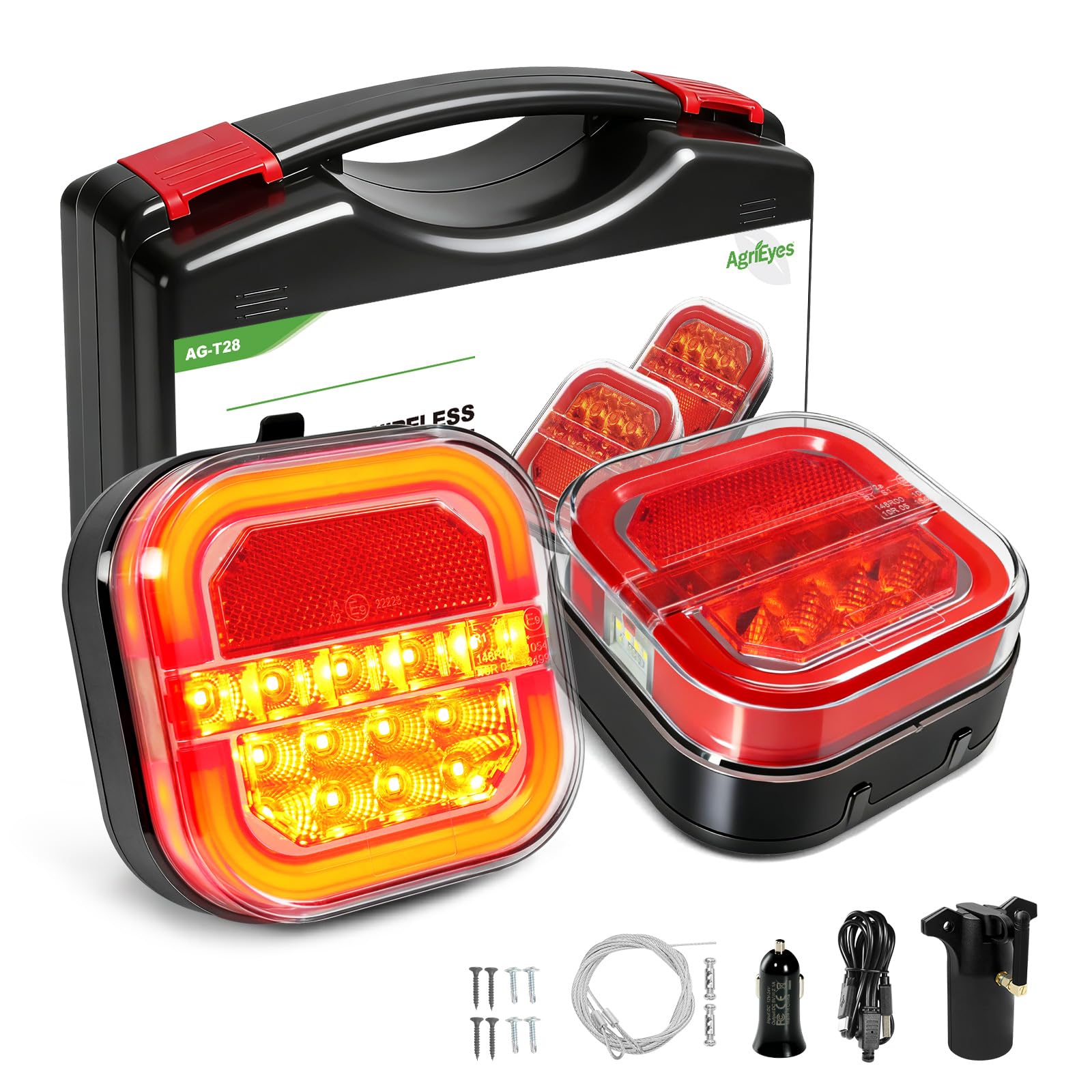 Wireless Magnetic Trailer Light Kit